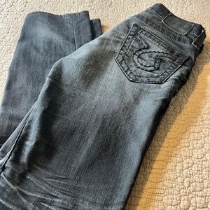 Ladies Big Star black jeans size 28R